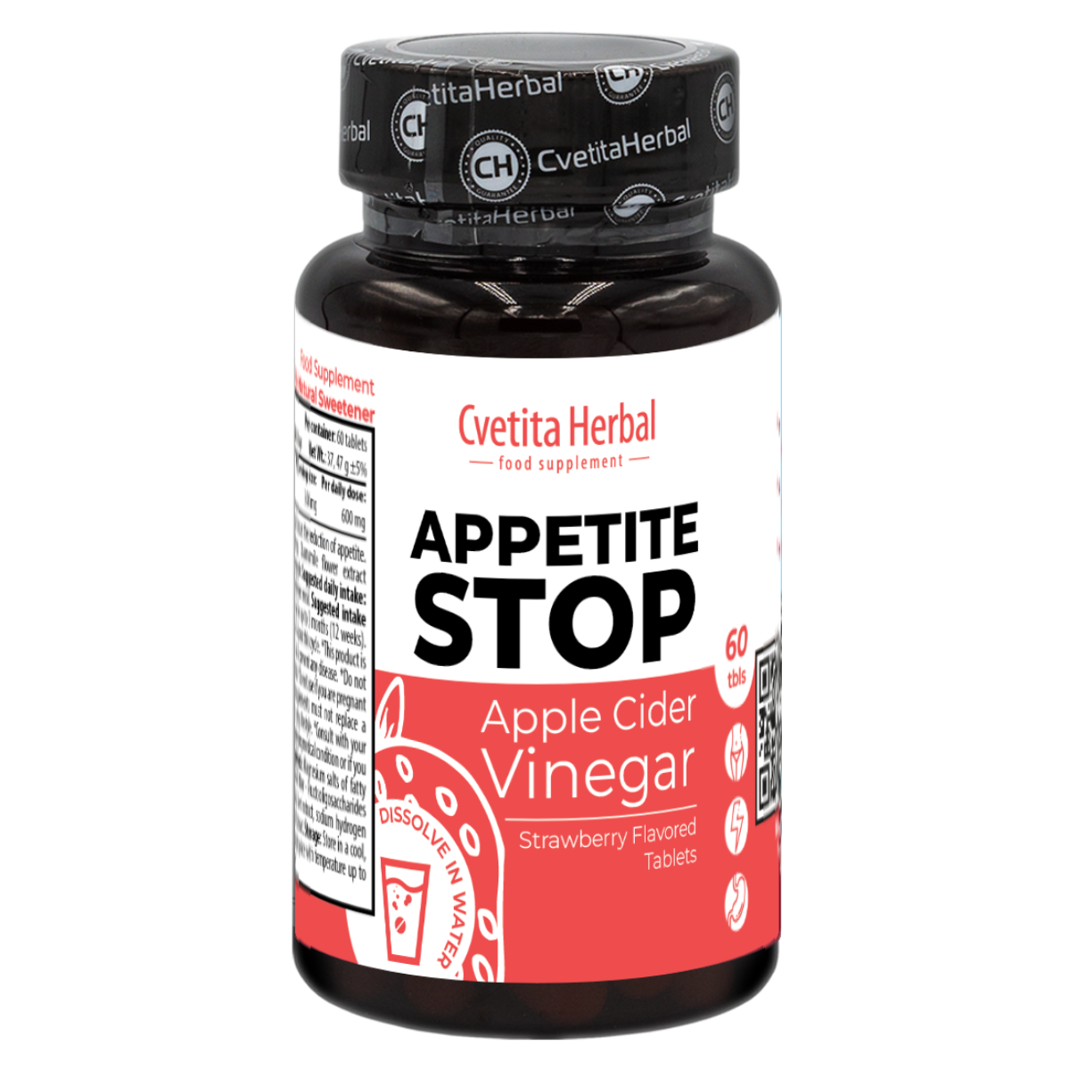 Ябълков Оцет Appetite Stop – Апетит Стоп (60 таблетки)